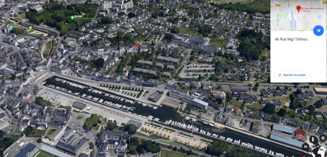 Du Mann Petite Maison Jardin A 100M Du Port De Vannes Avec Parking Exterior foto